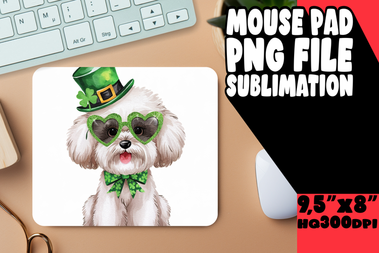 LUMINOUS mouse pad Gift Ideas, St Patrick