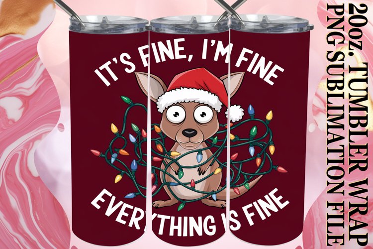 Christmas Tumbler Wrap Image 12