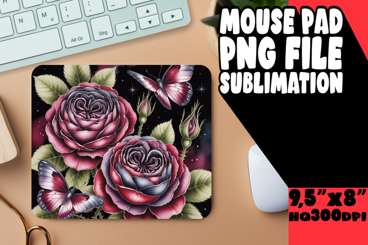 JOYFUL DESK MAT CREATIVE PNG, Flowers