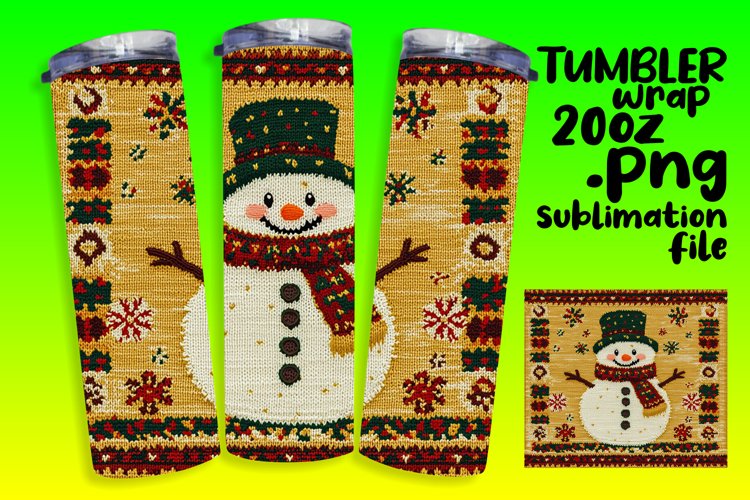 Christmas Tumbler Wrap Image 23
