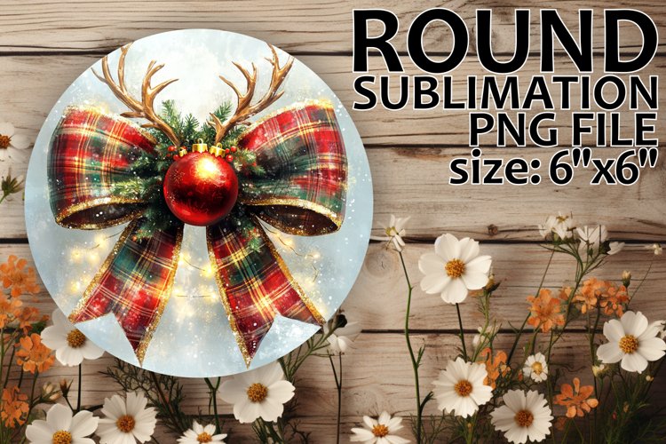 Christmas Bow Clipart Image 7