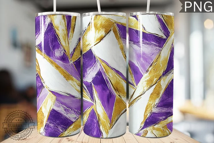 Abstract Pattern Tumbler Warp - High Quality 300 Dpi
