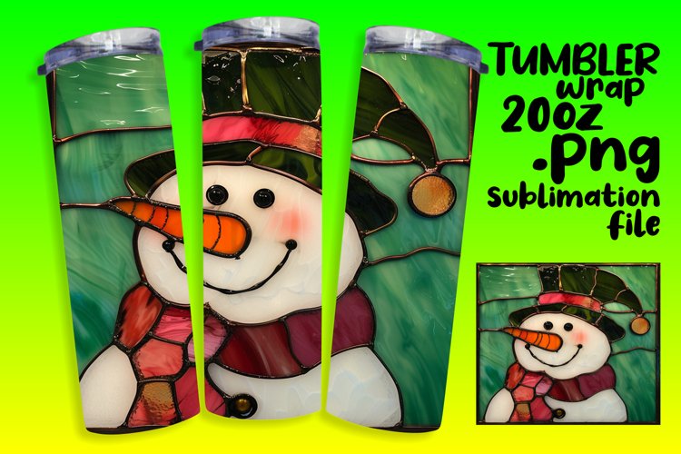 Christmas Tumbler Wrap Image 3