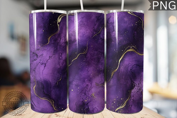 Alcohol Ink Tumbler Wrap Image 9