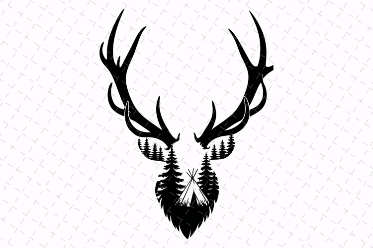 Deer Silhouette Svg Image 10