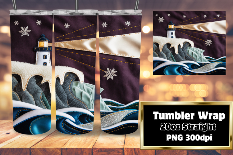 Christmas Tumbler Wrap