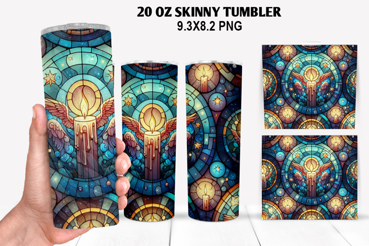 Valentine Skinny Tumbler 20oz Wrap Design, Valentine Tumbler