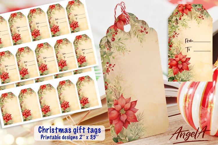Christmas Gift Tag Templates Image 2