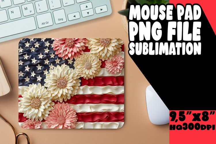 American Flag Clipart Image 6