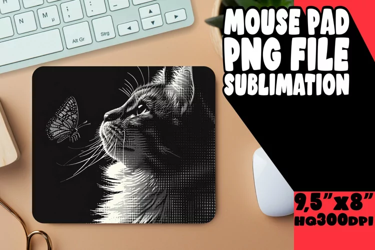 Sweet Cat Sublimation Pad
