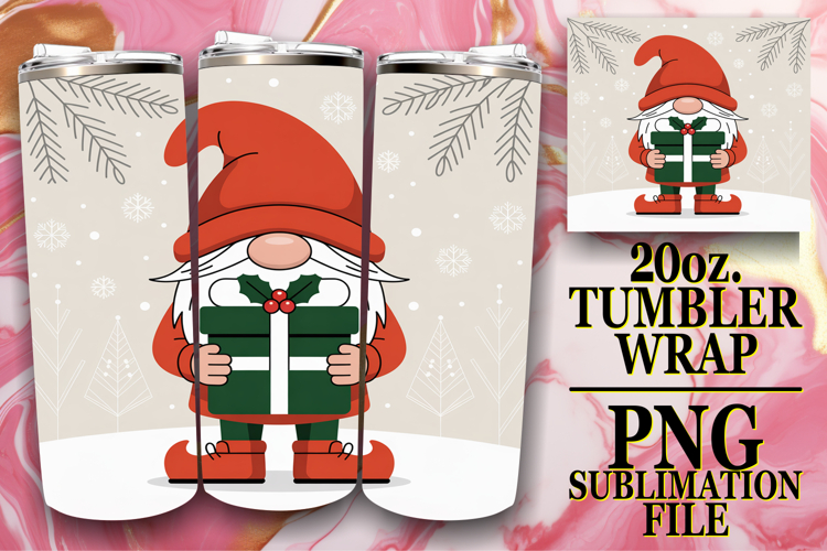 Christmas Tumbler Wrap Image 23