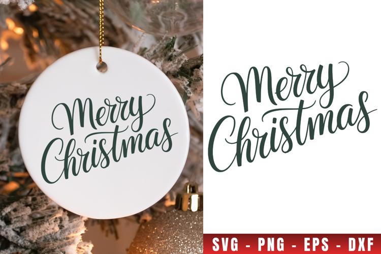 Merry Christmas Tree Svg Image 15