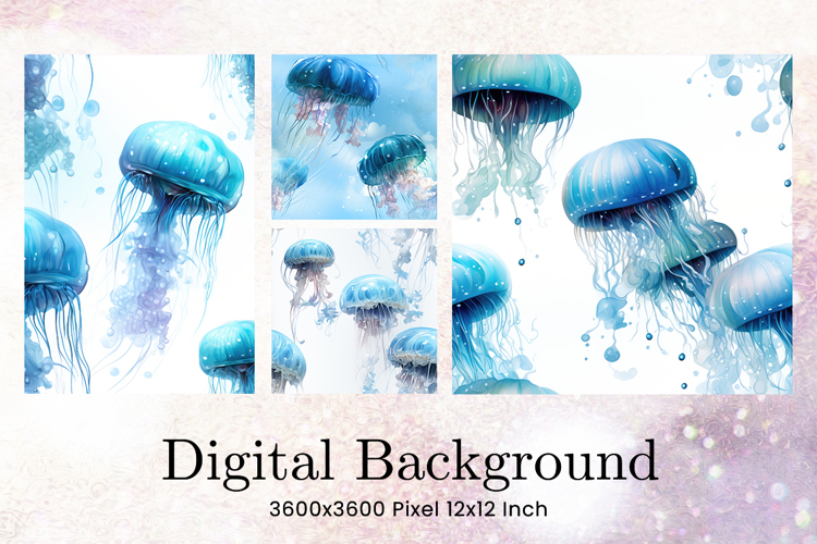 Jellyfish Clipart Image 17