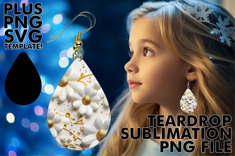 3D Floral Sublimation: Elegance in Print