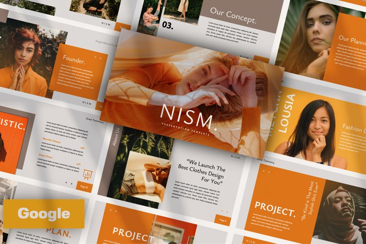 Nism Creative Google Slide example image 1