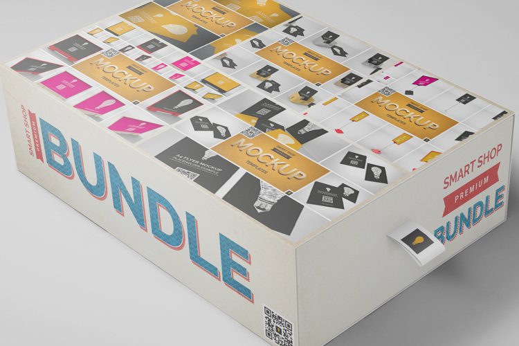 Flyer Mockup Bundle 50% SAVINGS example image 1