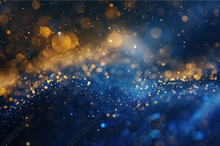 Gold Christmas Background Image 7