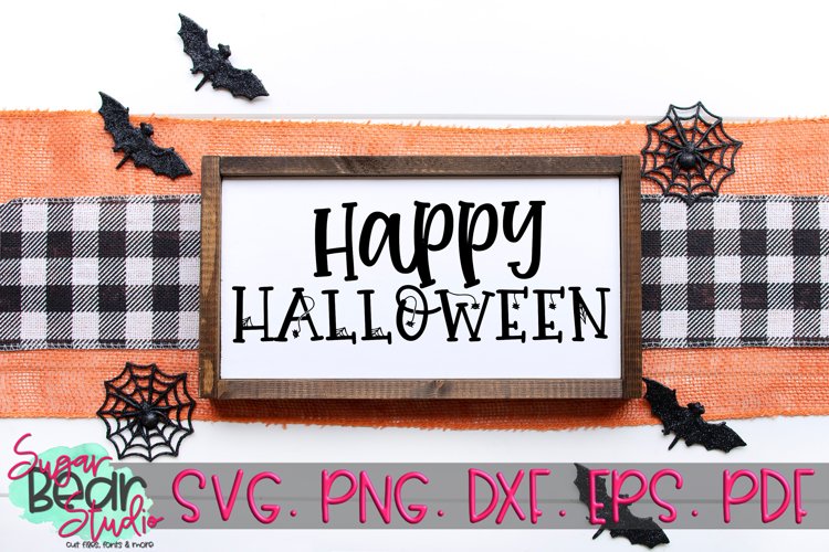 Happy Halloween - A Halloween SVG example image 1