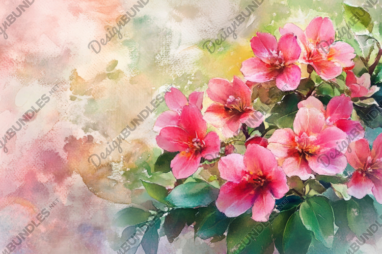 Pink Watercolor Backgrounds Image 17