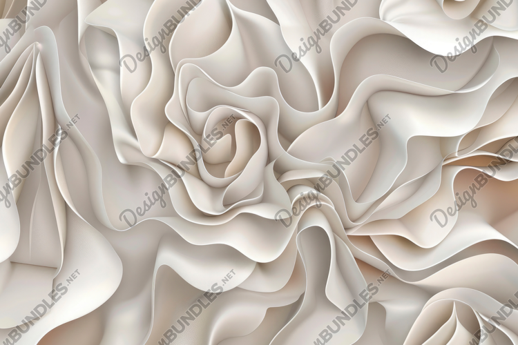 Crumpled Fabric Texture Background Wallpaper