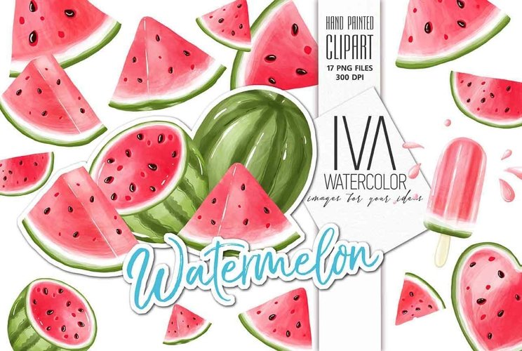 Watermelon Clipart Image 11