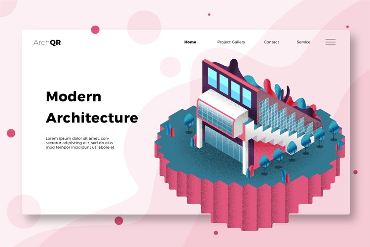 Modern Architecture - Banner & Landing Page example image 1