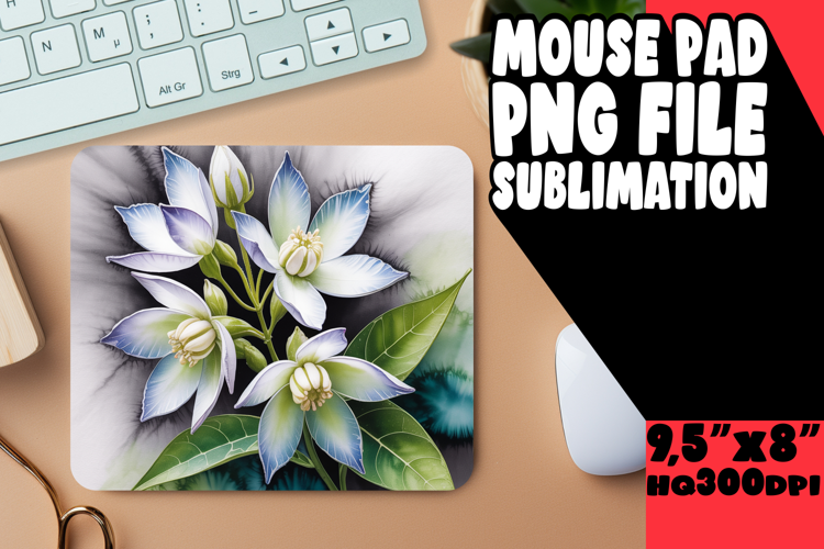 RADIANT MOUSE PAD ARTISTIC STYLE, Flowers