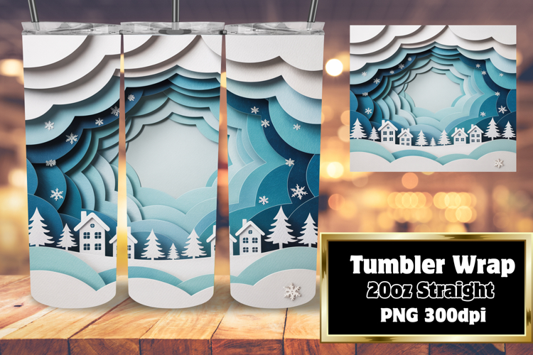 Christmas Tumbler Wrap Image 21