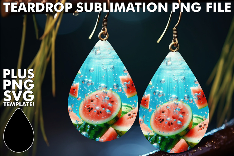 Sweet Teardrop Earrings Ideas PNG, 3D Fruits