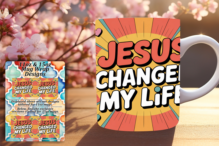 Warm 11oz Mug Wrap Png Artwork , Religious