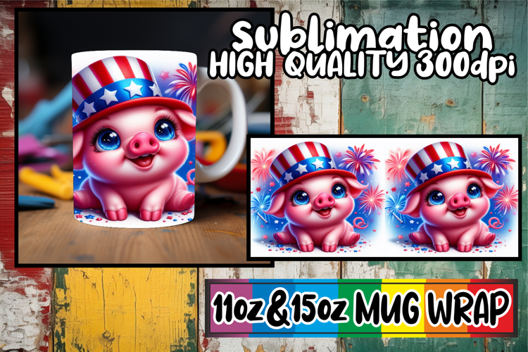 American Flag Clipart Image 24