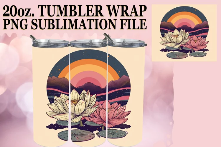 Vintage Flower Bliss Sublimation - Summer Vibes