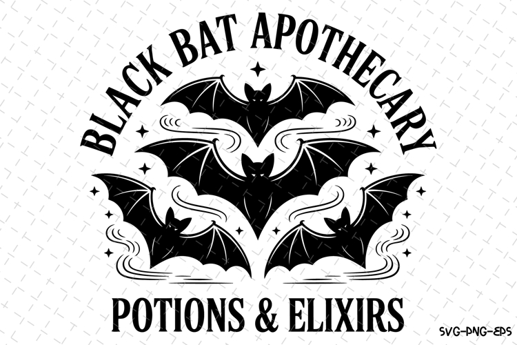 Halloween Bat Silhouette Image 10