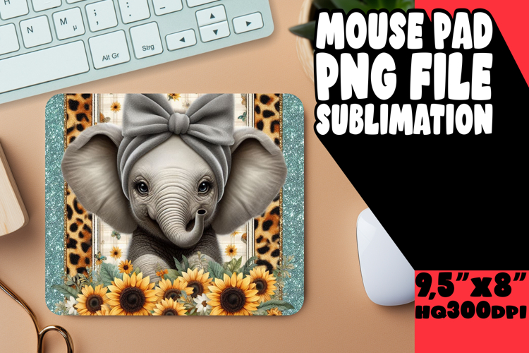 CHEERFUL DESK PAD PNG MAGIC, Cute Animals