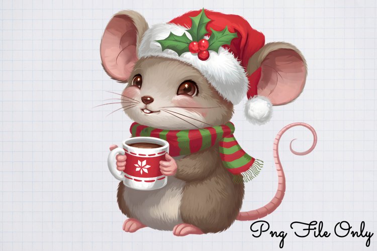 Boho Christmas Clipart Image 23