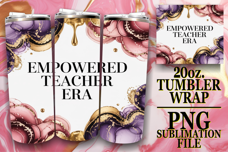 Teacher Tumbler Wrap Image 11