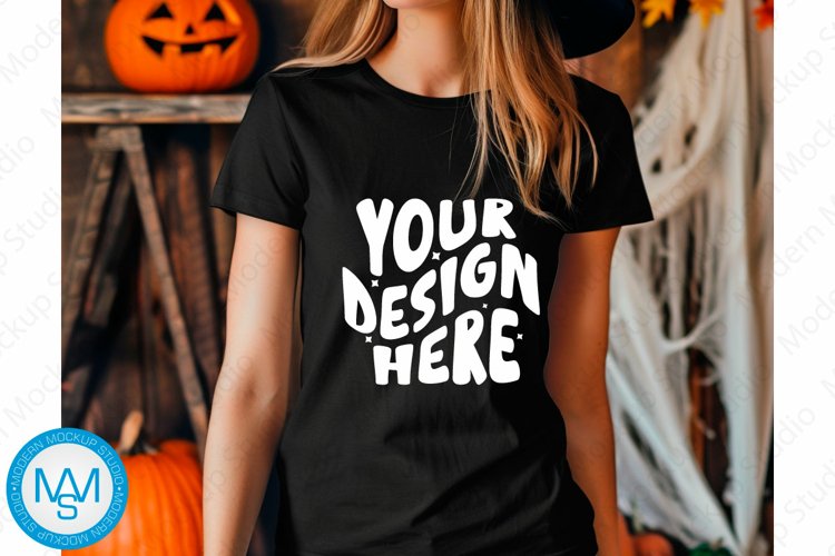 White Tshirt Mockup Image 18
