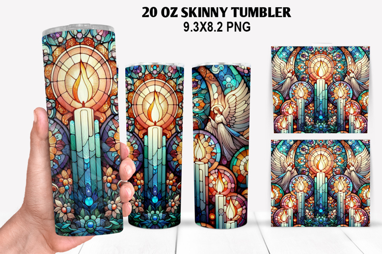 Valentine Skinny Tumbler 20oz Wrap Design, Valentine Tumbler
