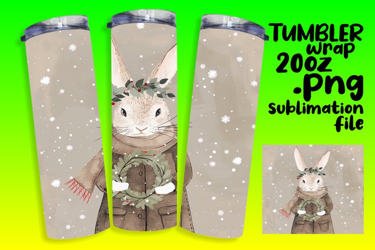 Christmas Tumbler Wrap Image 6