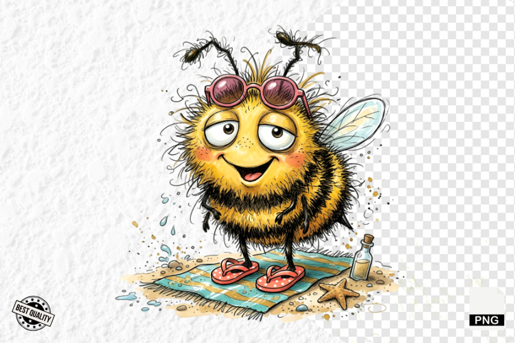 Honey Bee Clipart Image 9