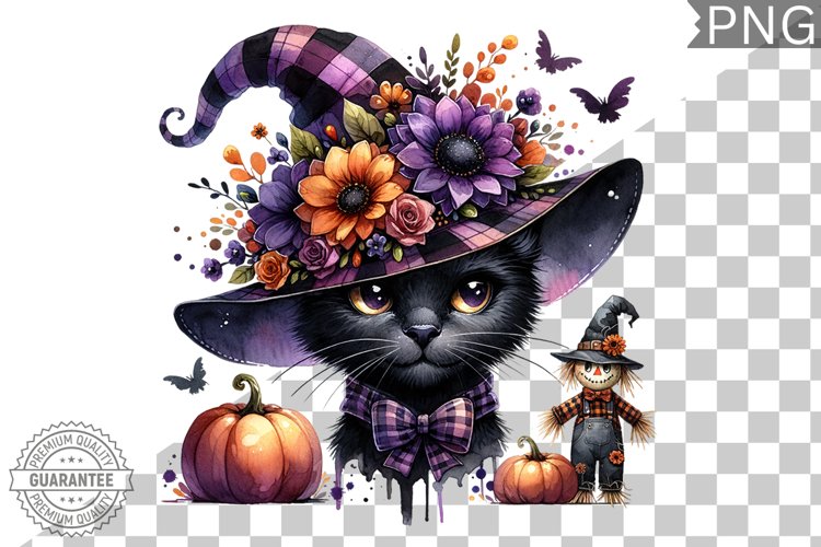 Halloween Cat Clipart