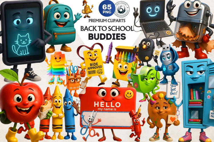 Back to School PNGs
