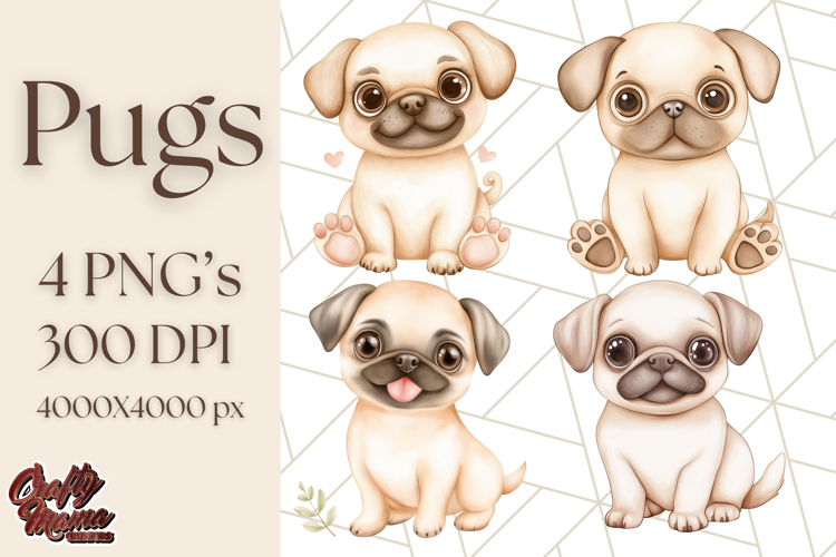 Pug Illustration Image 10