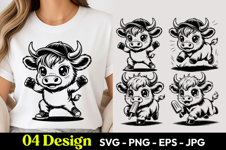Highland Cow Svg Image 15