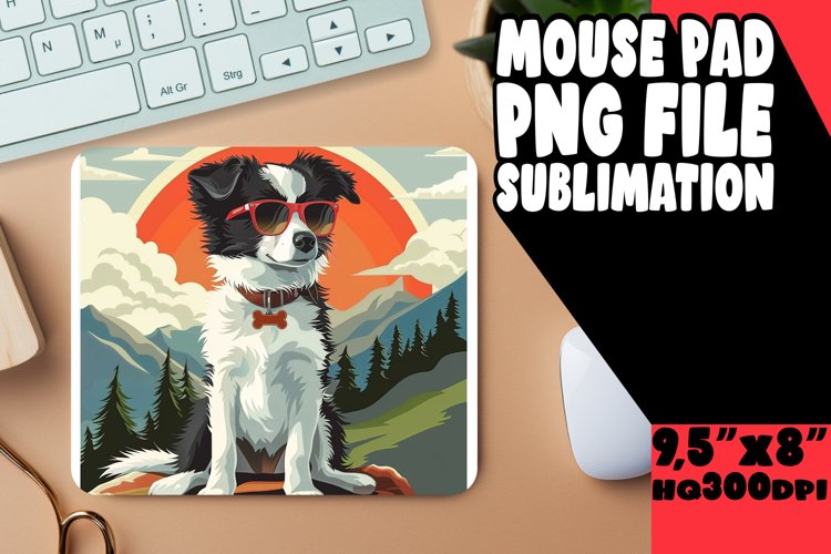 Adventure Companion Mouse Pad Sublimation
