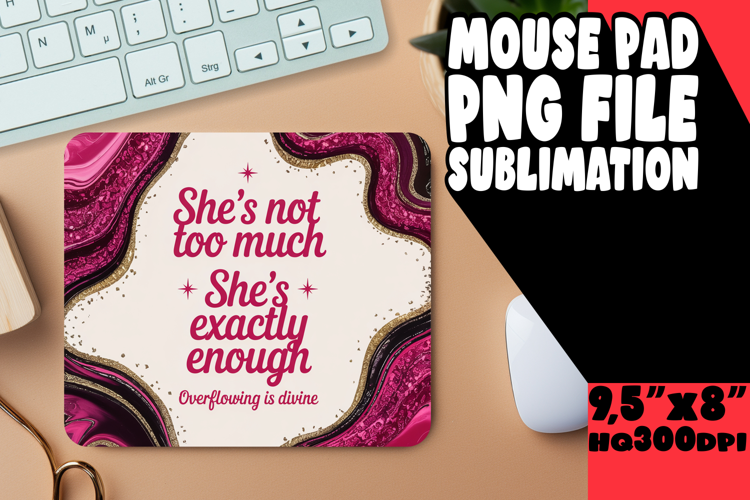 VIBRANT MOUSE PAD Creative Art, Religious