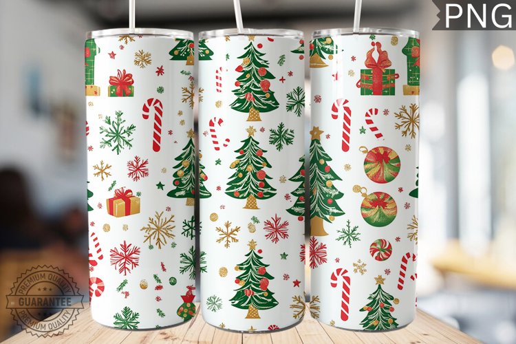 Christmas Tumbler Wrap Image 12