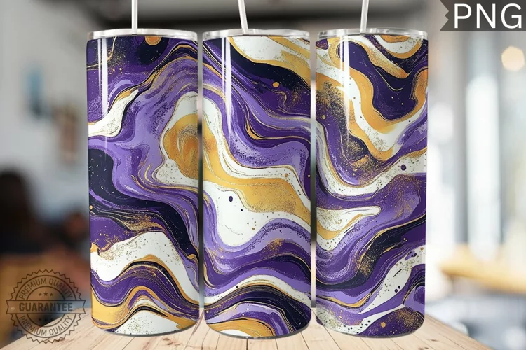 Abstract Pattern Tumbler Warp - High Quality 300 Dpi