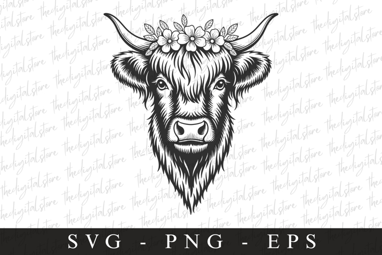 Highland cow SVG | SVG Cut files | Cricut