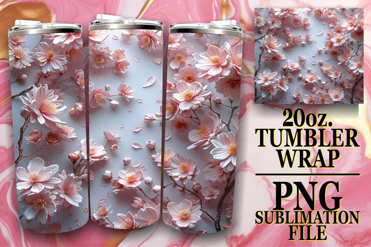 Meadow Panoramic Tumbler Sublimation 20oz
